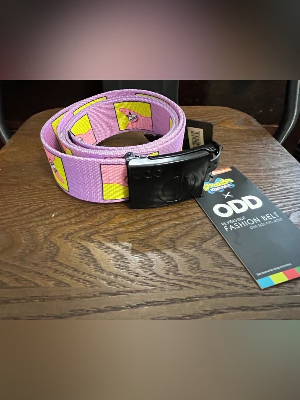 ODD Brand New Patrick Sponge Bob Fashion Belt